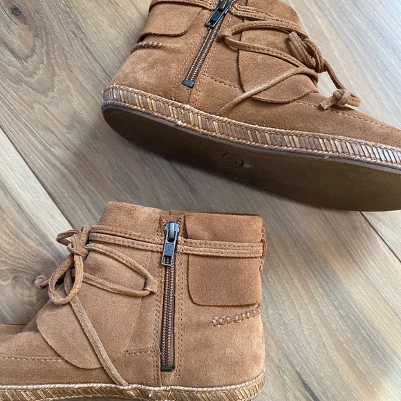 Ugg Women's Reid Moccasin - Chestnut Boots - Picture 6 of 15